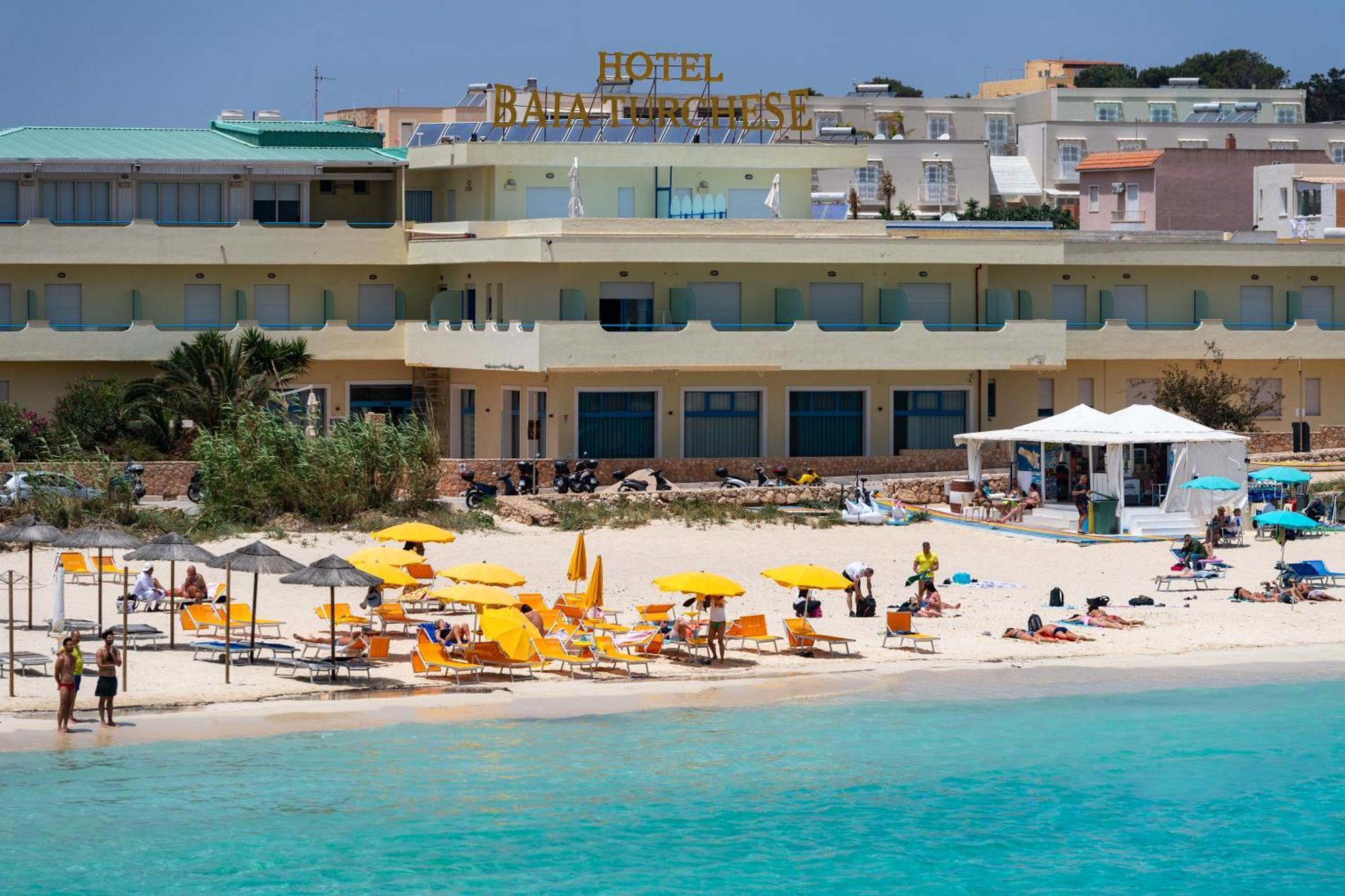 Hotel Baia Turchese Đảo Đảo Lampedusa Ngoại thất bức ảnh